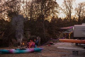 rv site near the piney river