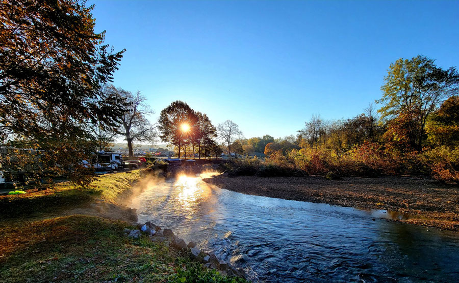 Piney River Resort sunset