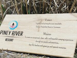 Piney River Resort Vision & Mission