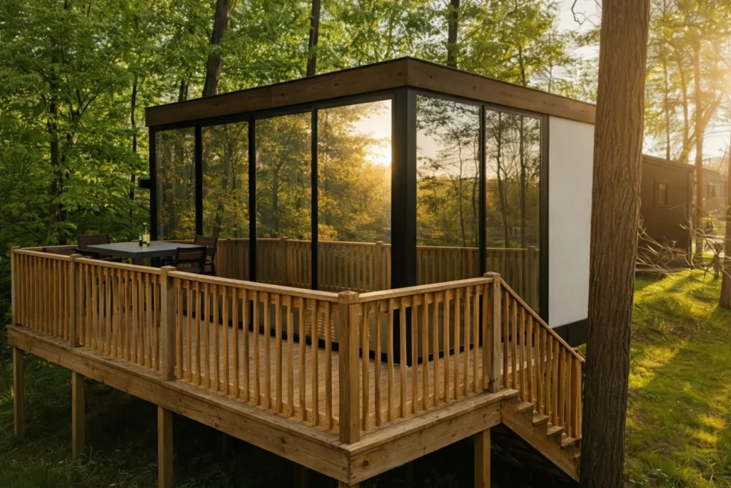 Glass Skylight Tiny Homes 59