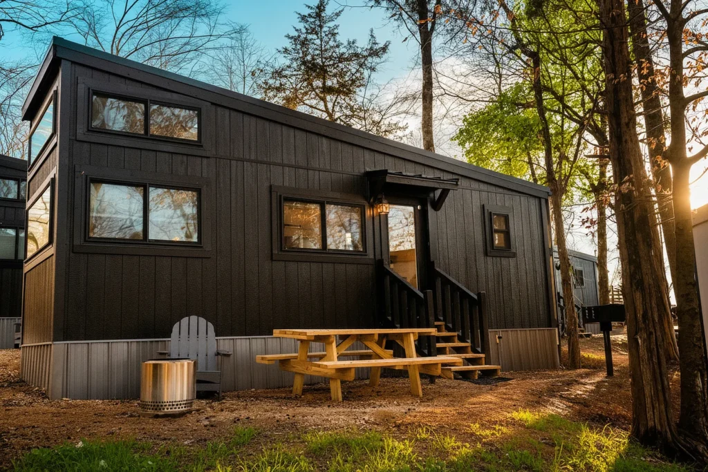 Glass Skylight Tiny Homes 64