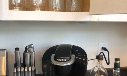 Tiny Home Stays 192 mason jars and kitchen knives